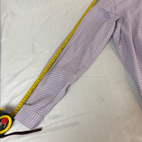 Brooks Brothers Lavender Checkered Button Down Shirt - Picture 7 of 7